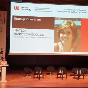 Imateck Nanotechnologies S.L. galardonada con el premio UUPRIZE en la categoría sostenibilidad en el VI Inspiring Women Leader